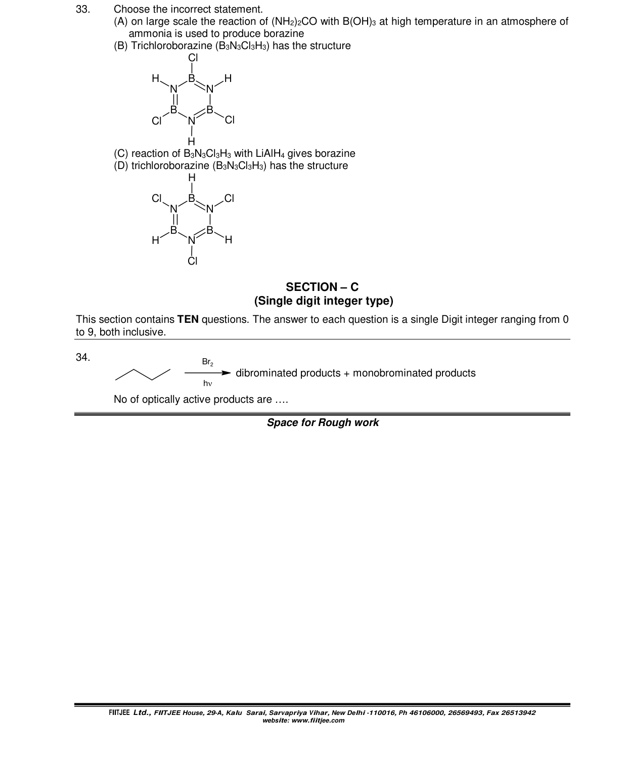 Chemistry diagram for: See image