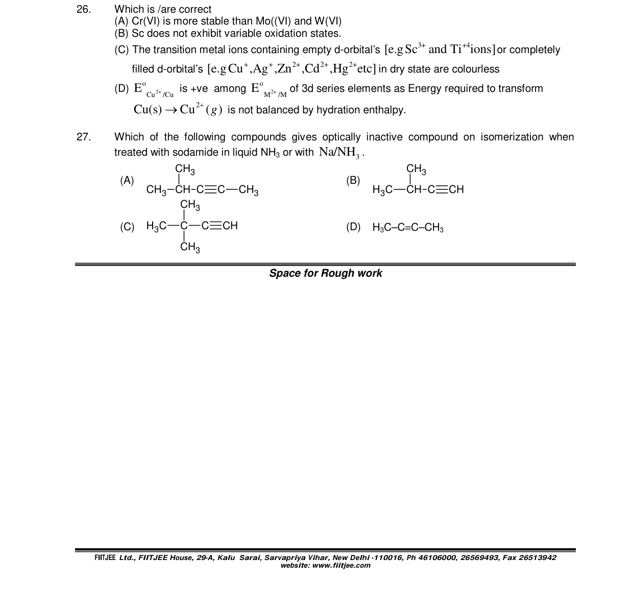 Chemistry diagram for: See image