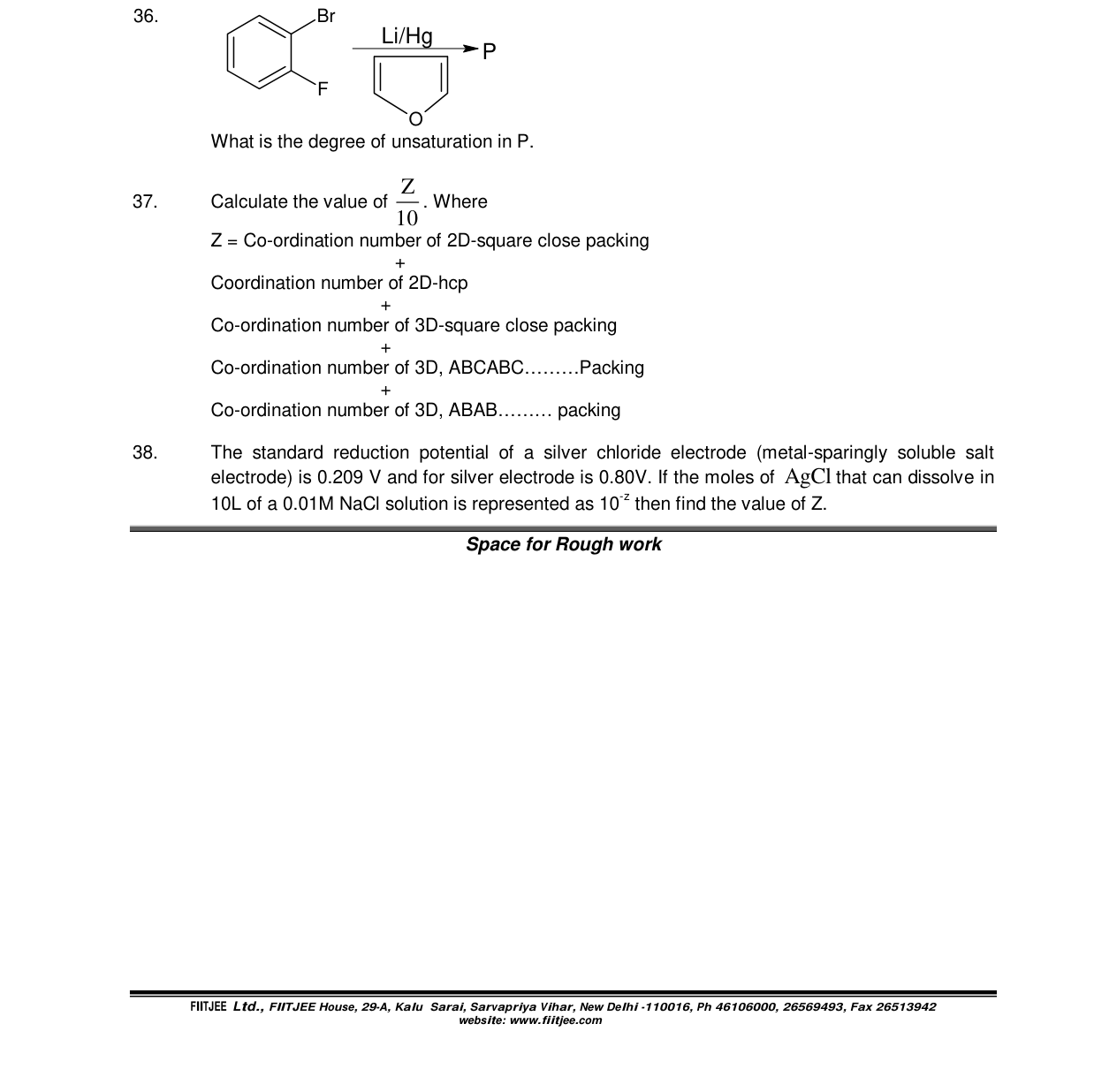 Chemistry diagram for: See image