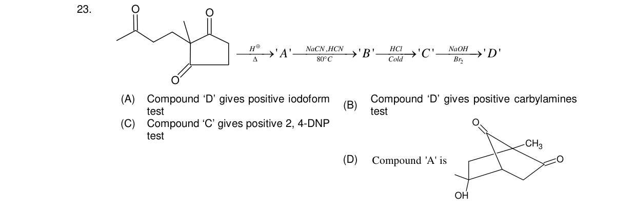 Chemistry diagram for: See image