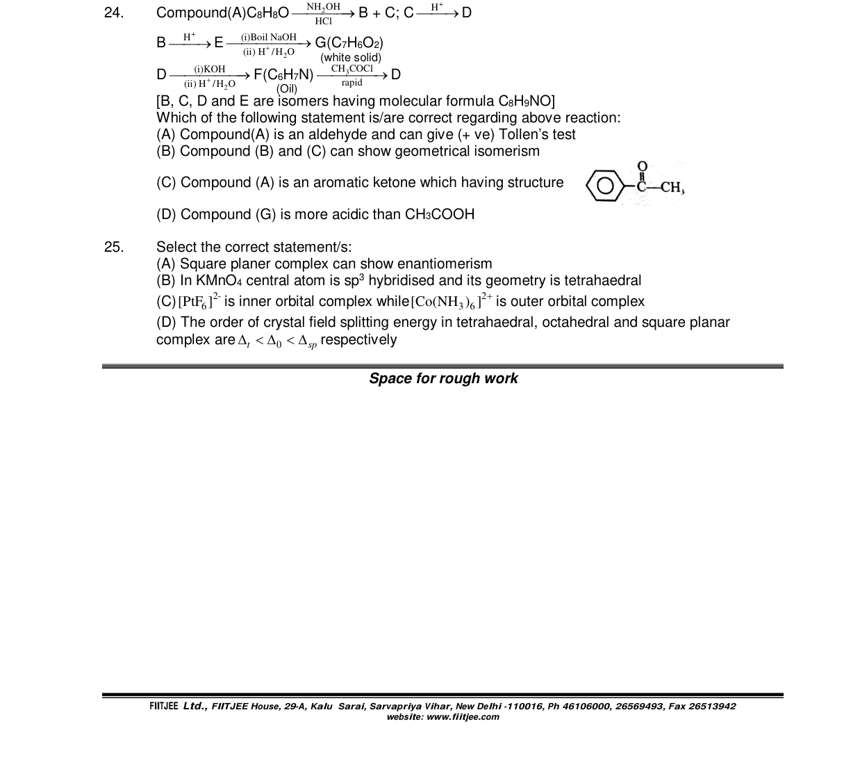 Chemistry diagram for: See image