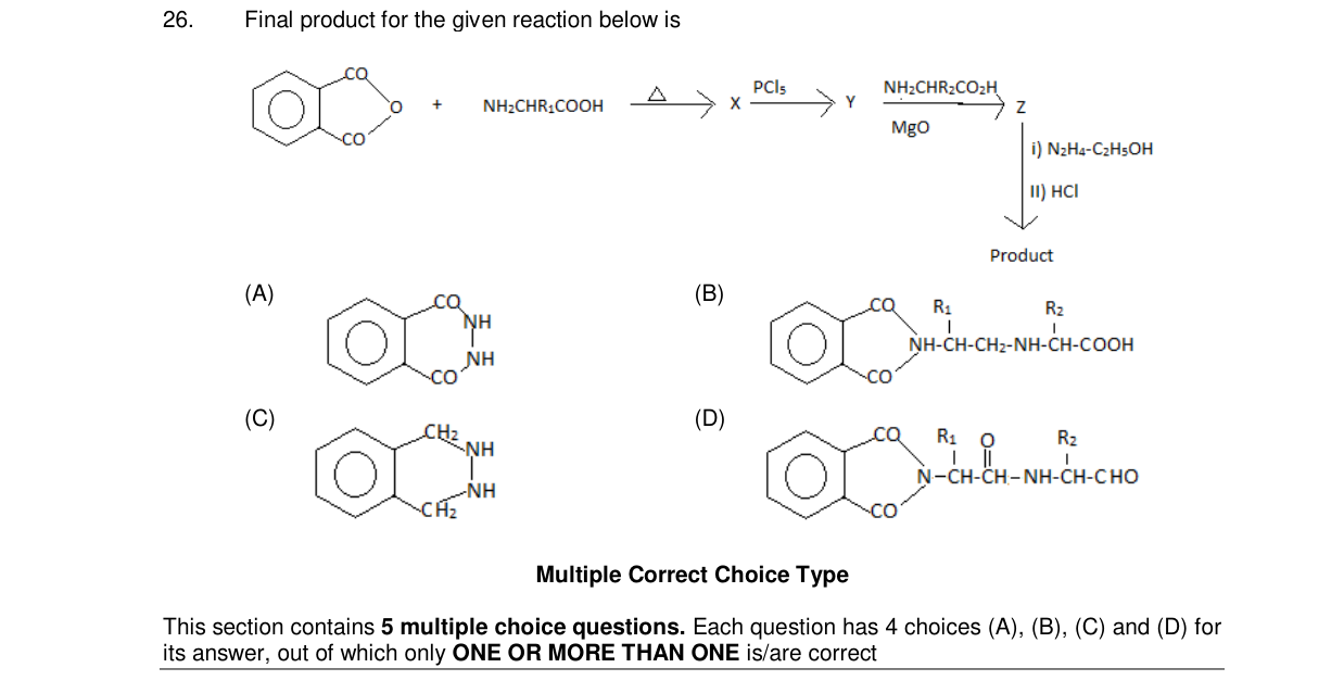 Chemistry diagram for: See image