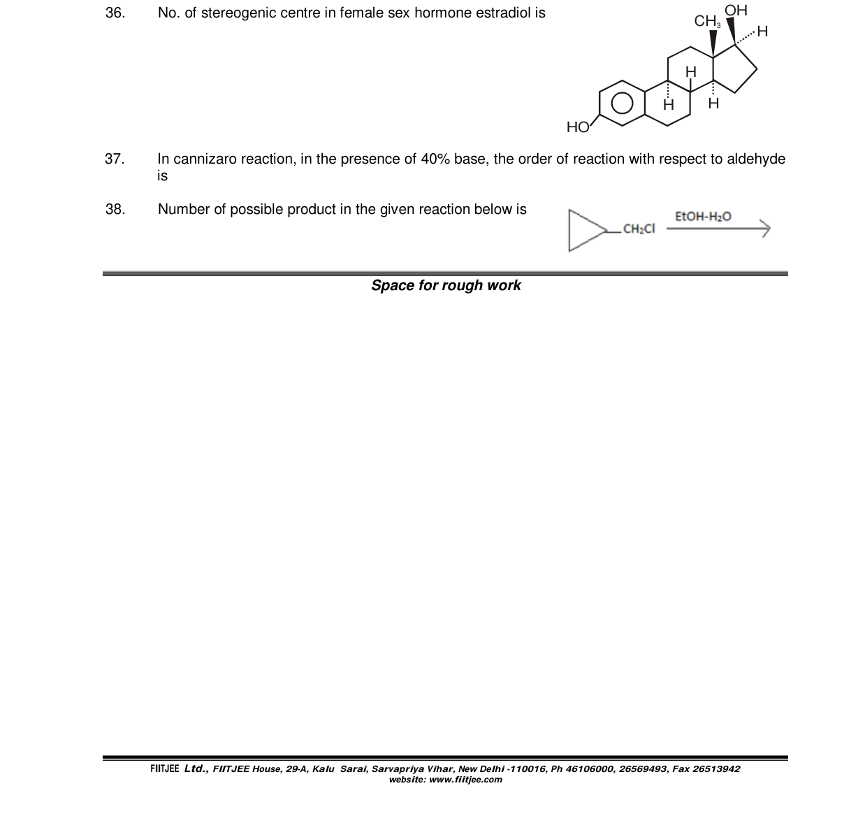 Chemistry diagram for: See image