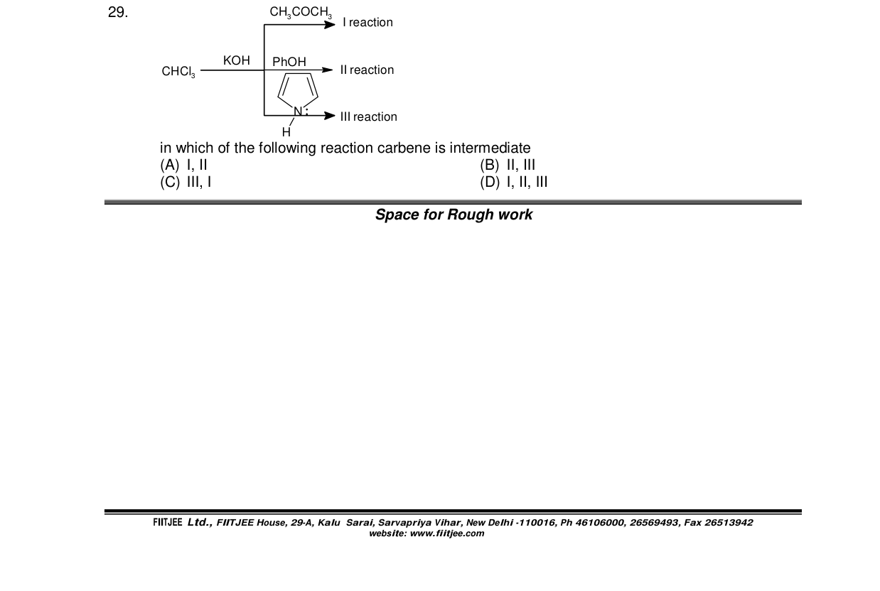 Chemistry diagram for: See image