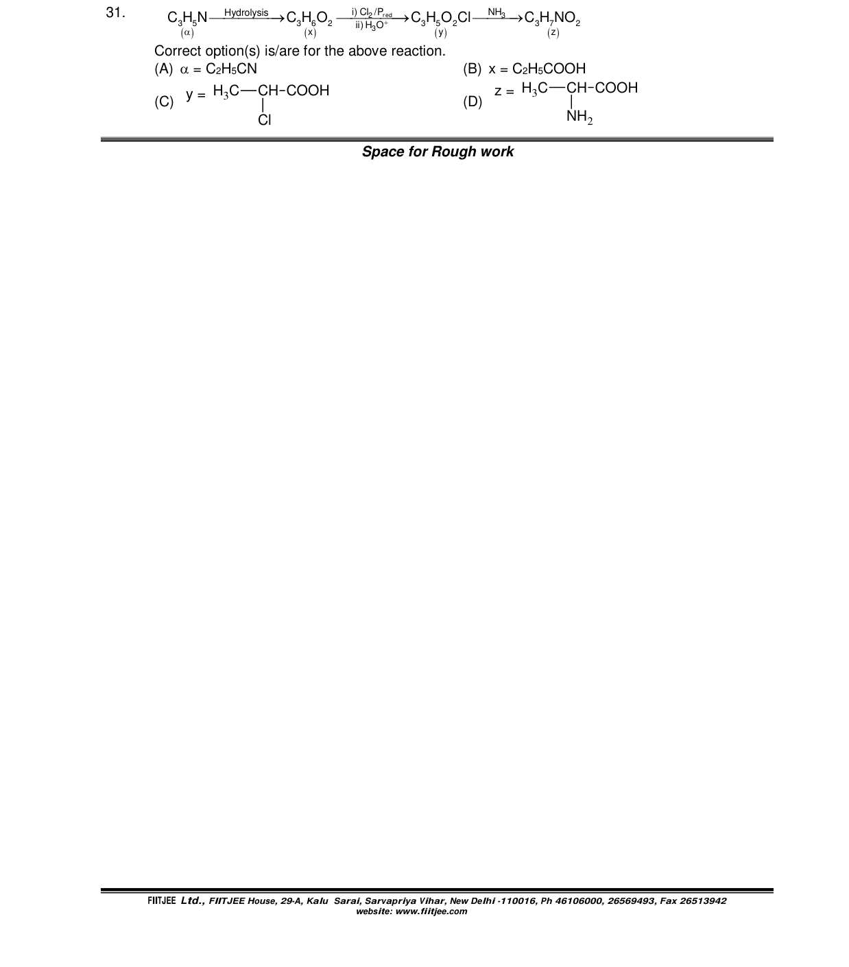 Chemistry diagram for: See image