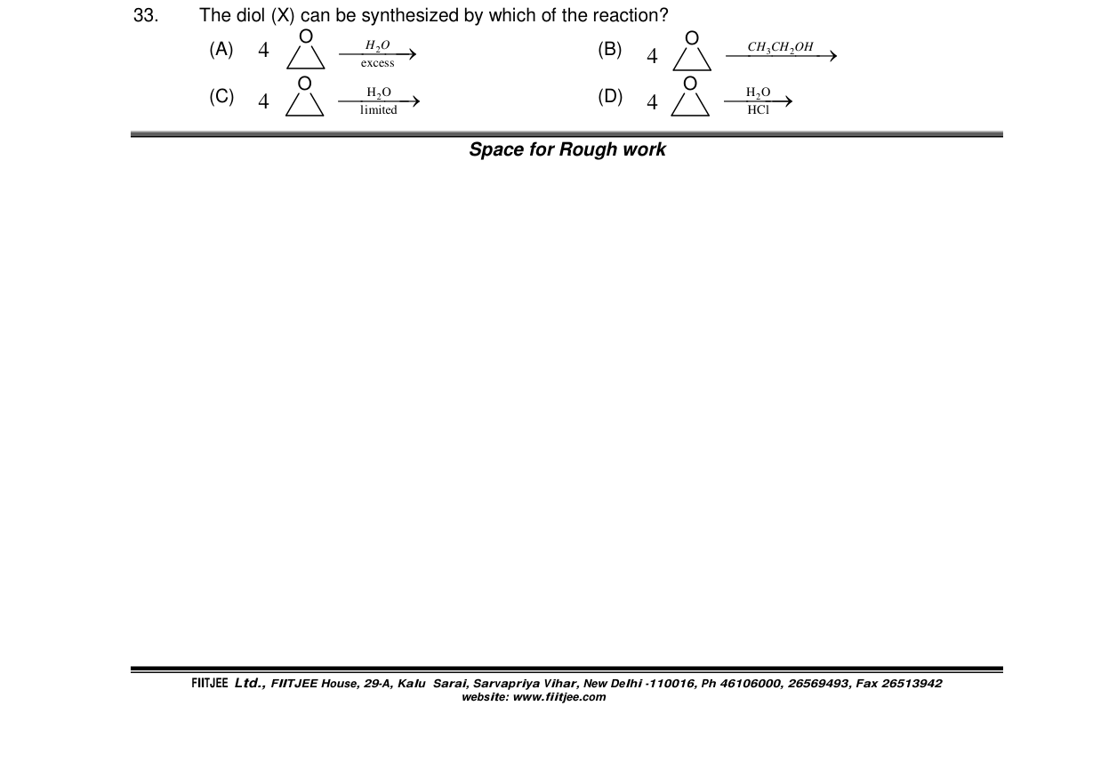 Chemistry diagram for: See image