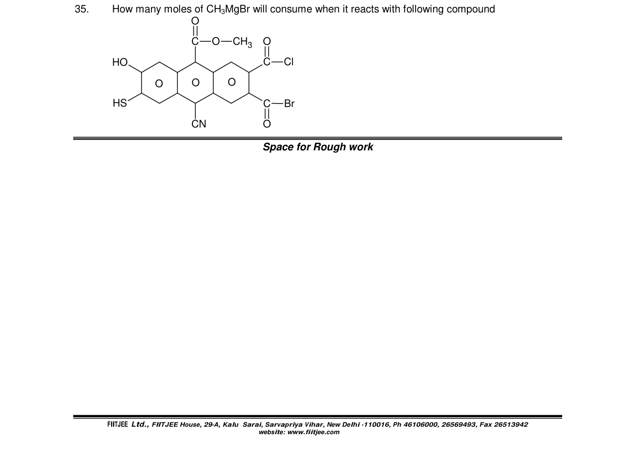 Chemistry diagram for: See image