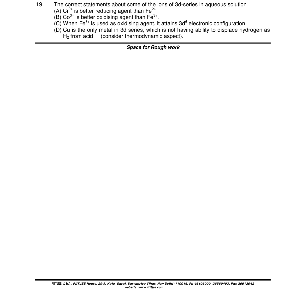 Chemistry diagram for: See image