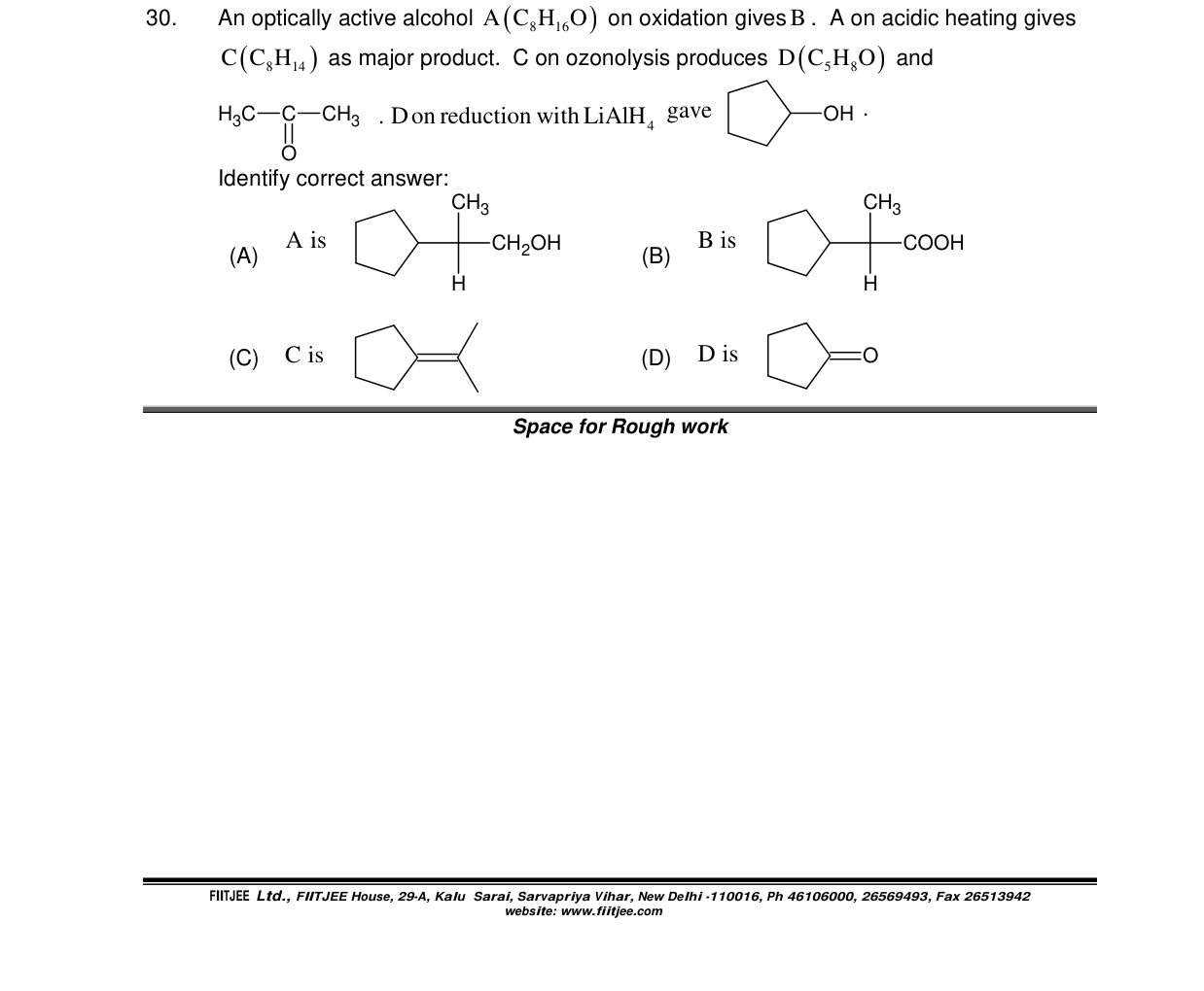 Chemistry diagram for: See image