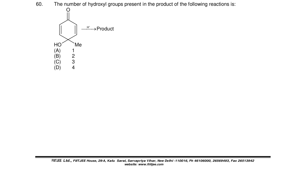 Chemistry diagram for: See image