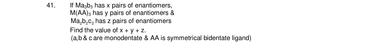 Chemistry diagram for: See image