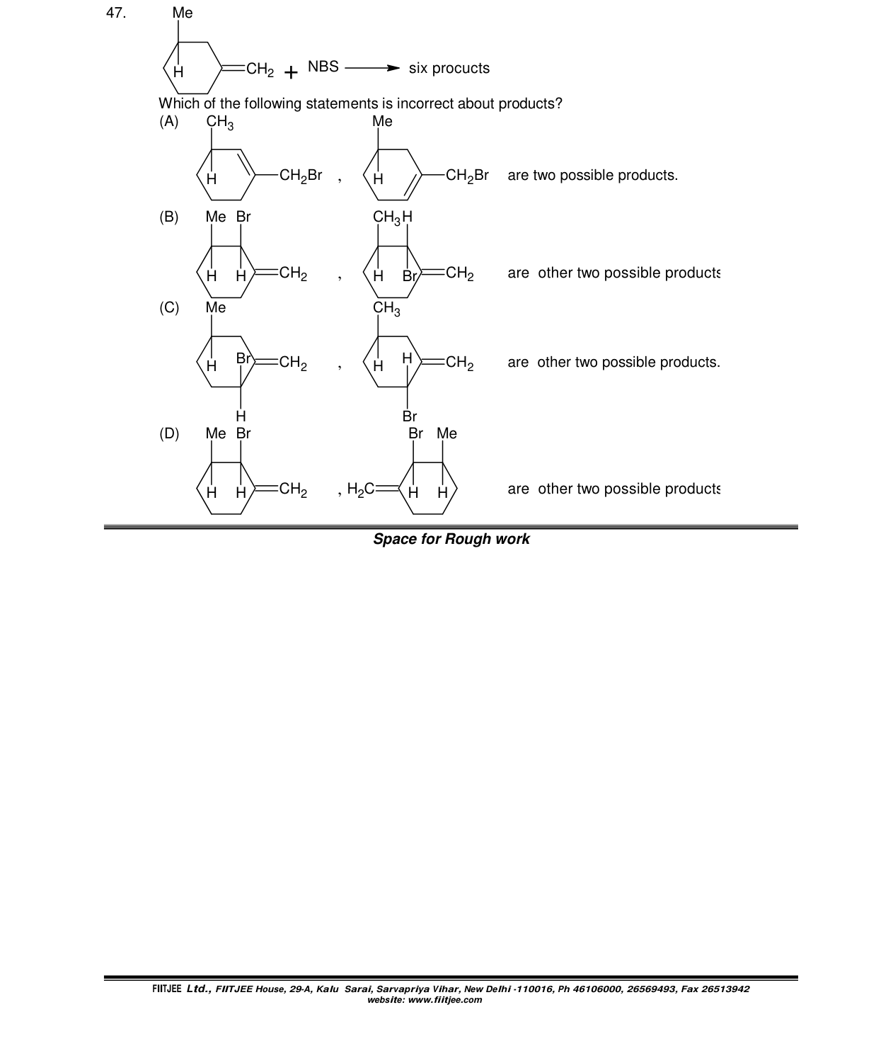 Chemistry diagram for: See image