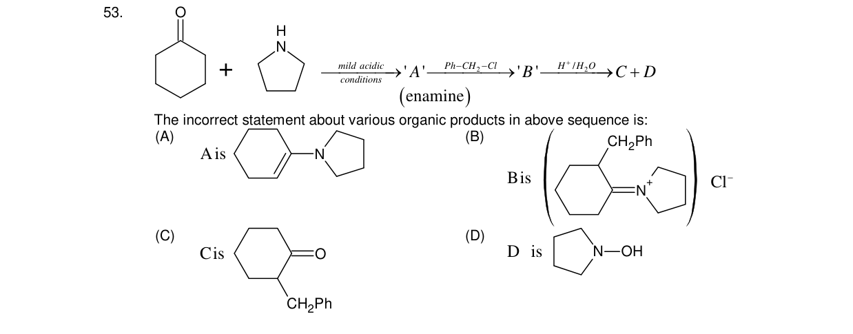 Chemistry diagram for: See image
