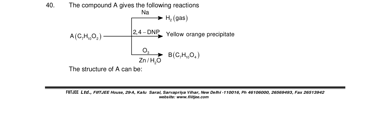 Chemistry diagram for: See image