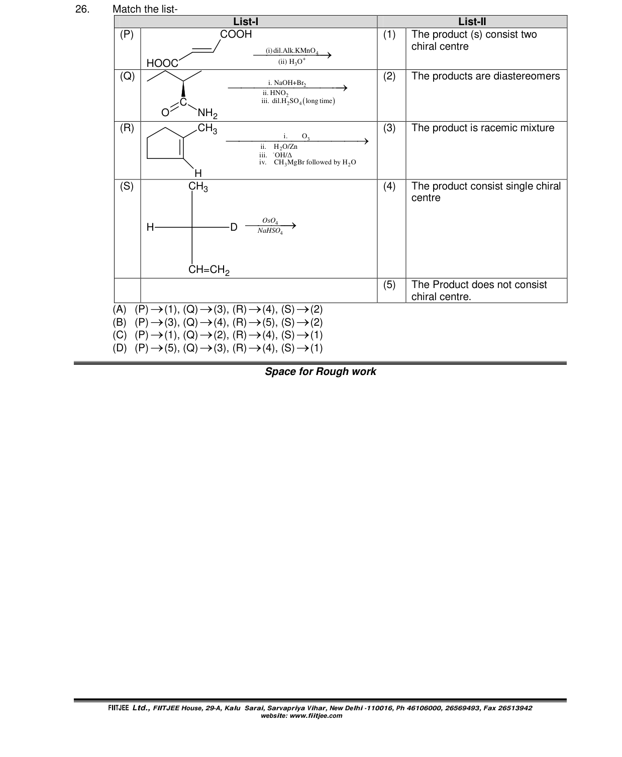 Chemistry diagram for: See image