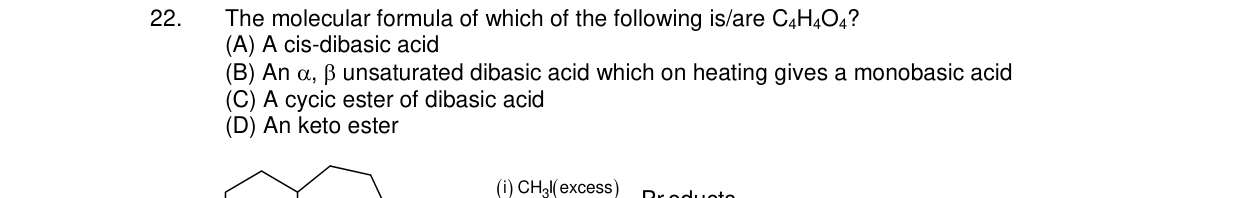 Chemistry diagram for: See image