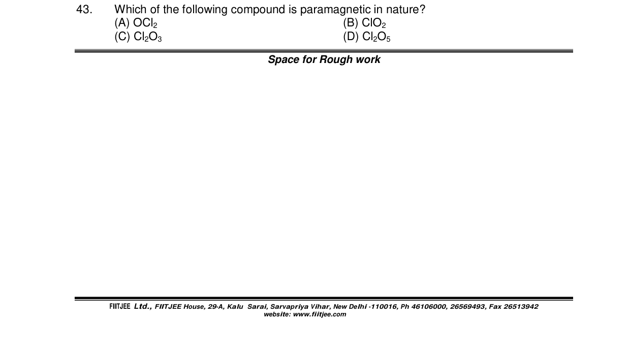 Chemistry diagram for: See image