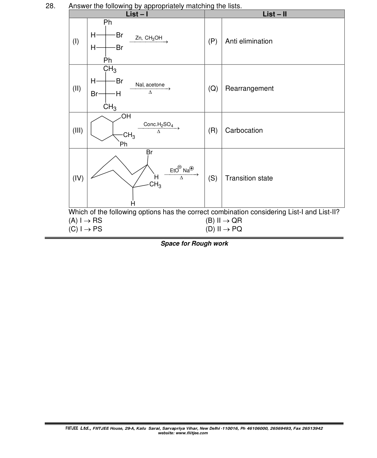 Chemistry diagram for: See image