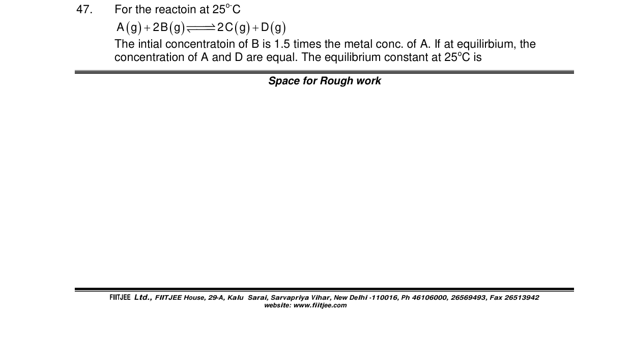 Chemistry diagram for: See image