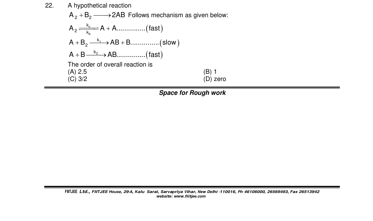 Chemistry diagram for: See image