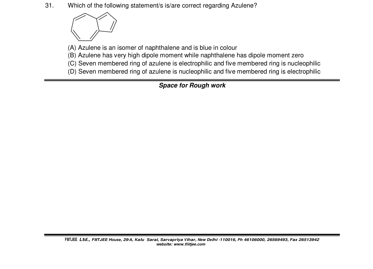 Chemistry diagram for: See image