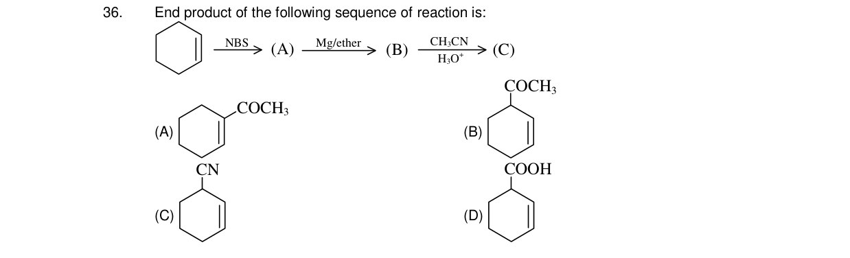 Chemistry diagram for: See image