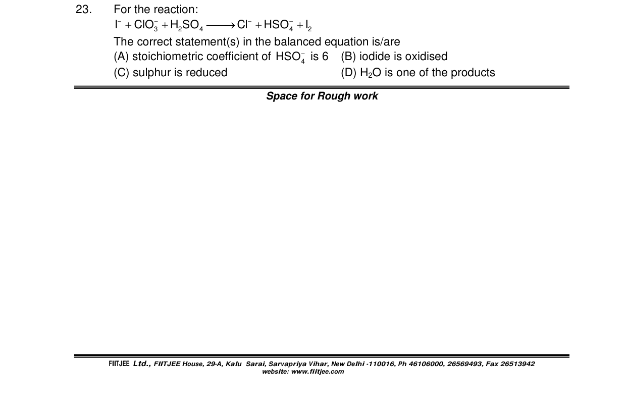 Chemistry diagram for: See image