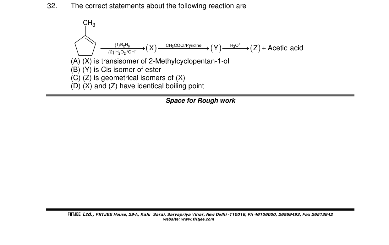 Chemistry diagram for: See image