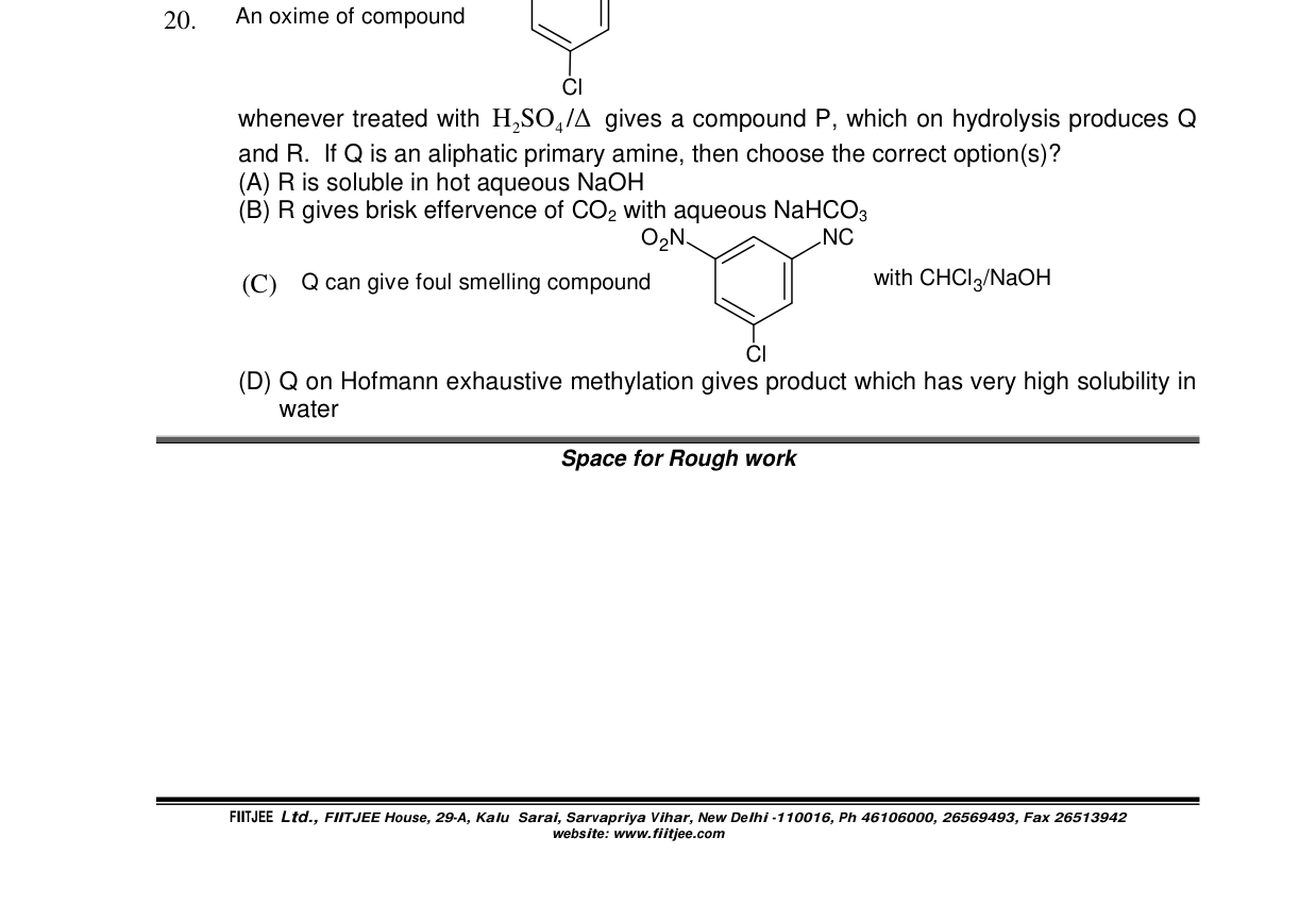 Chemistry diagram for: See image