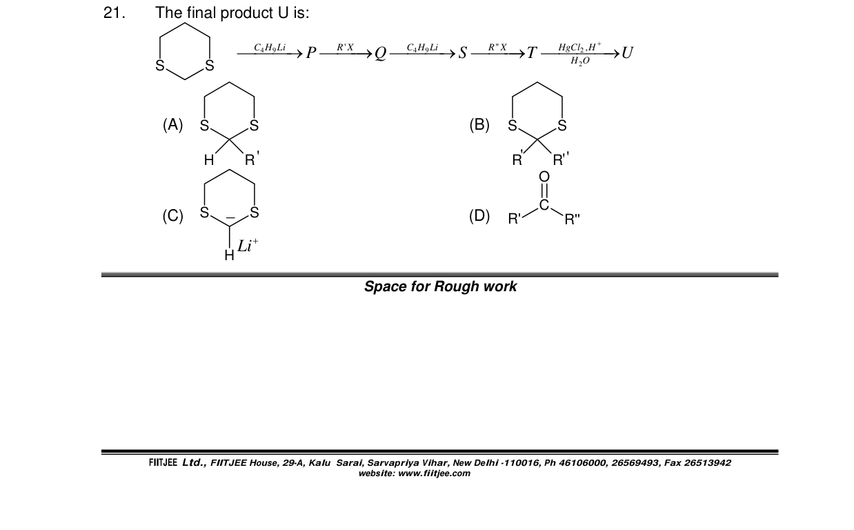 Chemistry diagram for: See image
