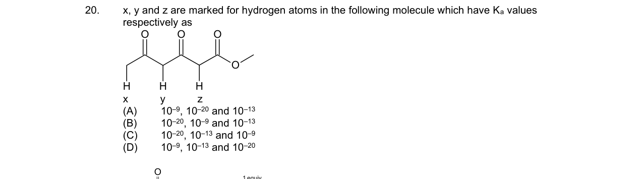 Chemistry diagram for: See image