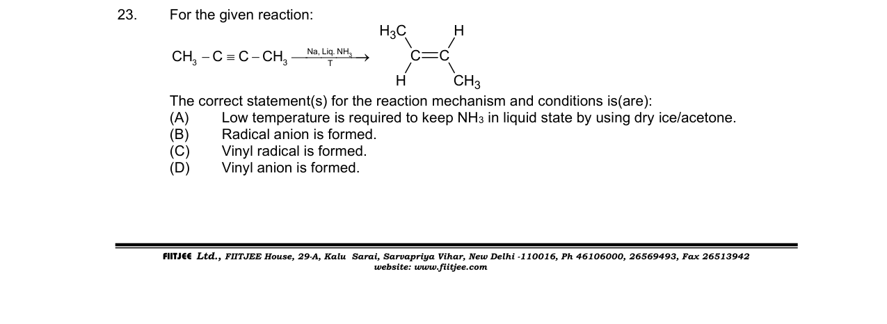 Chemistry diagram for: See image