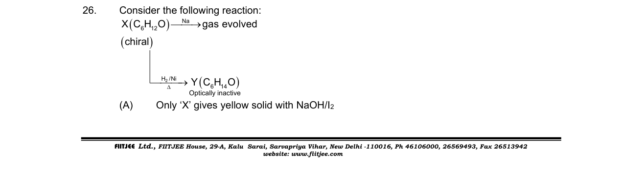 Chemistry diagram for: See image