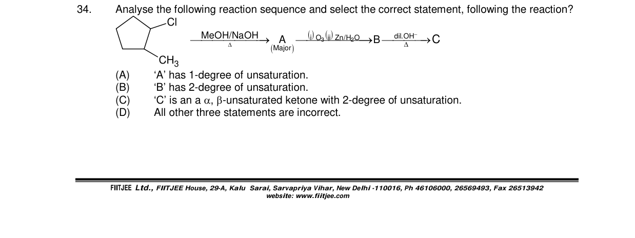 Chemistry diagram for: See image