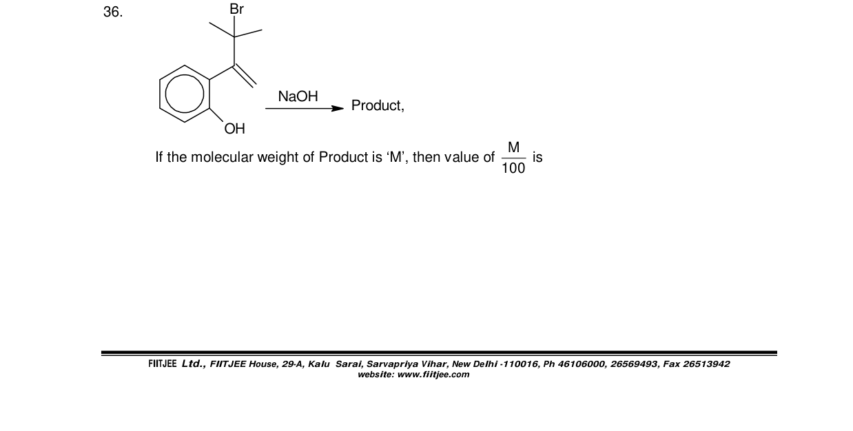 Chemistry diagram for: See image