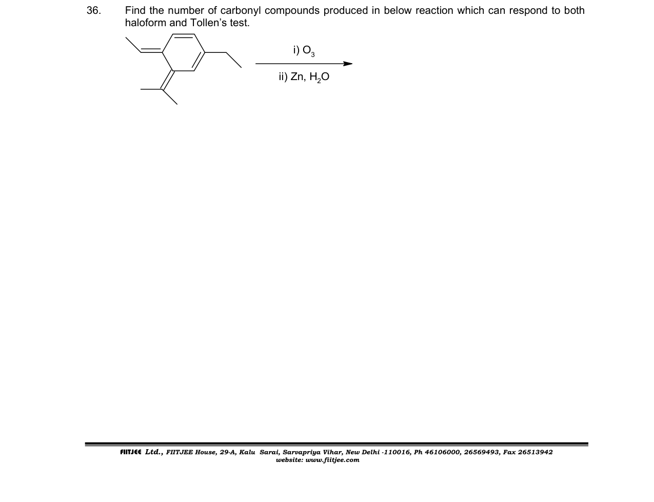 Chemistry diagram for: See image