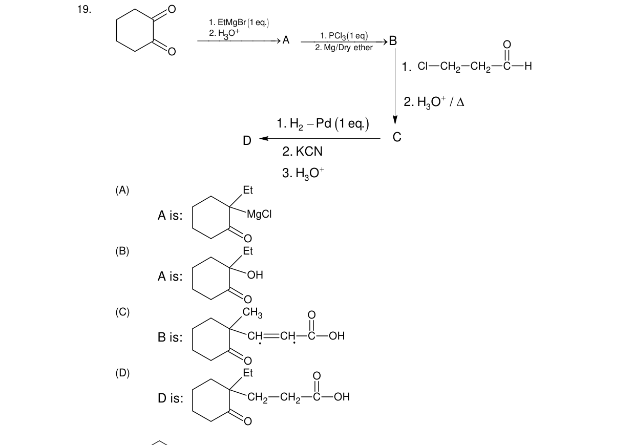 Chemistry diagram for: See image