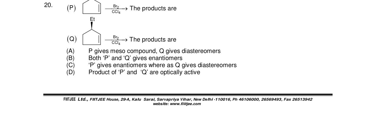 Chemistry diagram for: See image