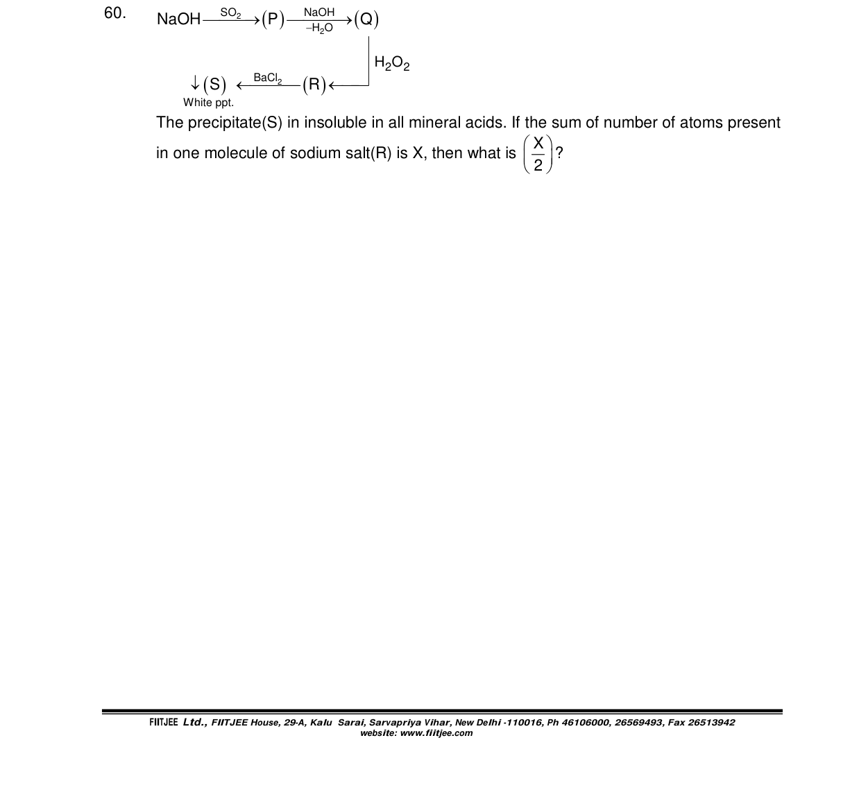 Chemistry diagram for: See image