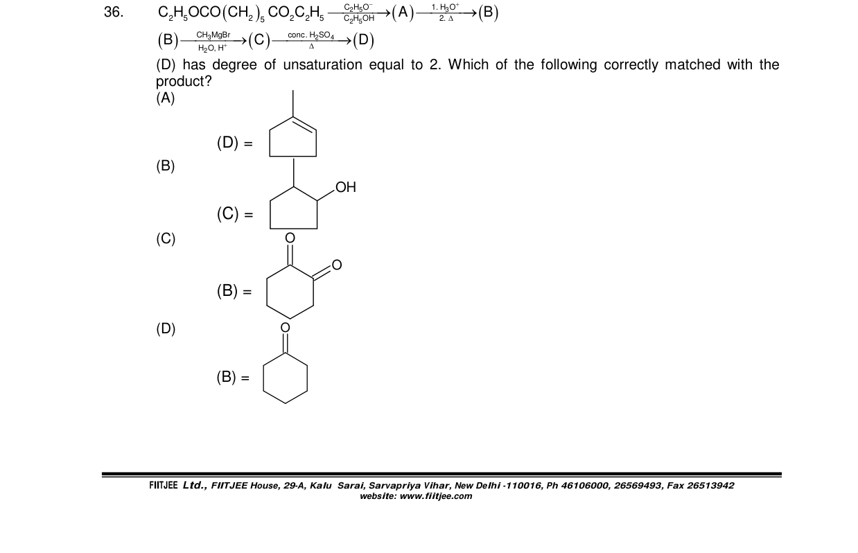 Chemistry diagram for: See image