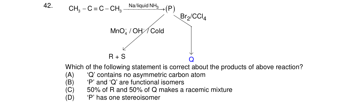 Chemistry diagram for: See image