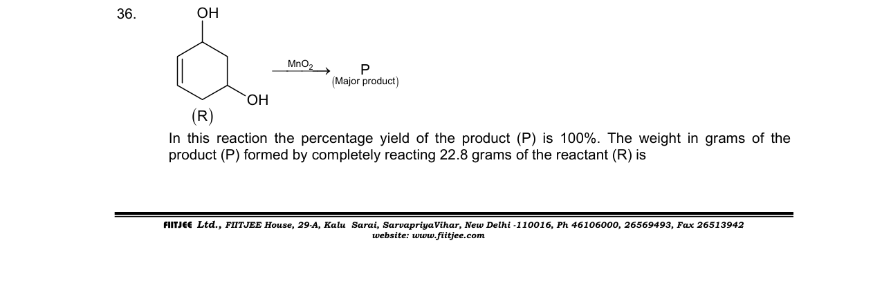 Chemistry diagram for: See image