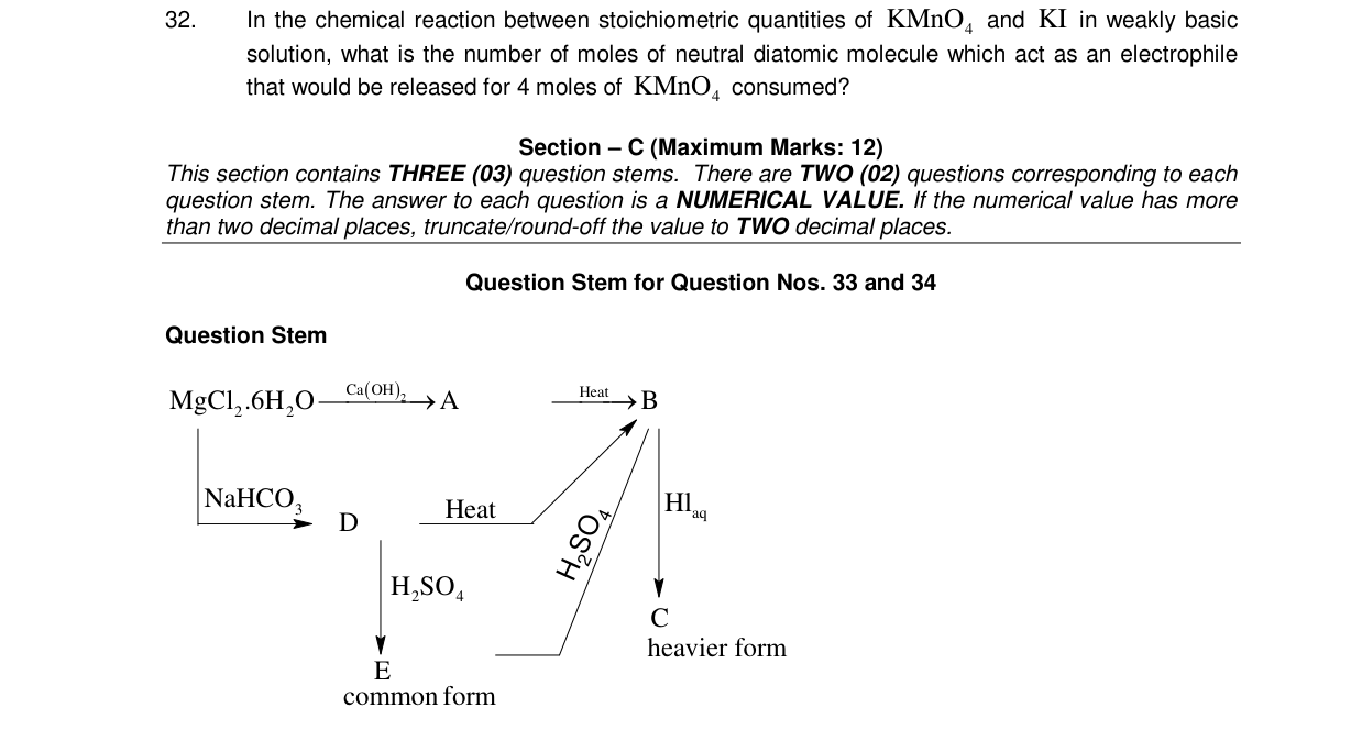 Chemistry diagram for: See image