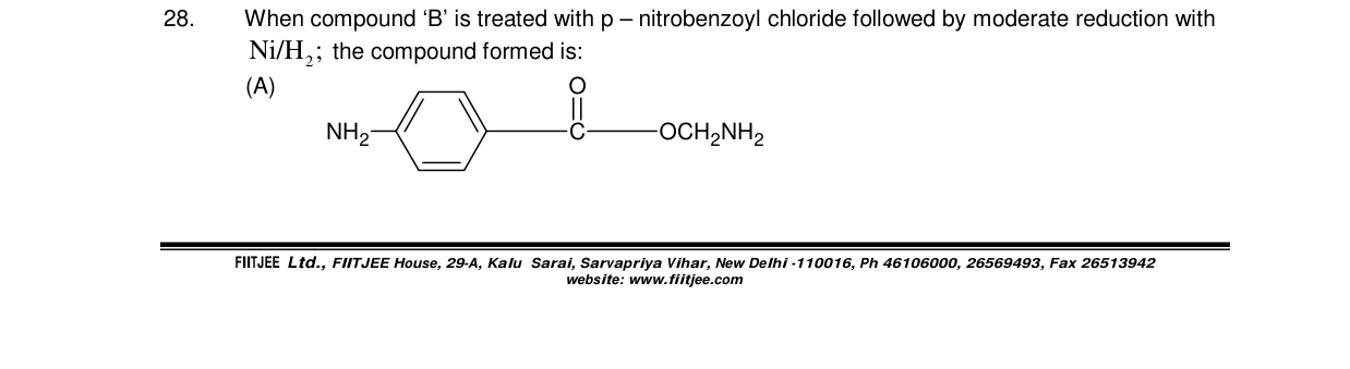 Chemistry diagram for: See image