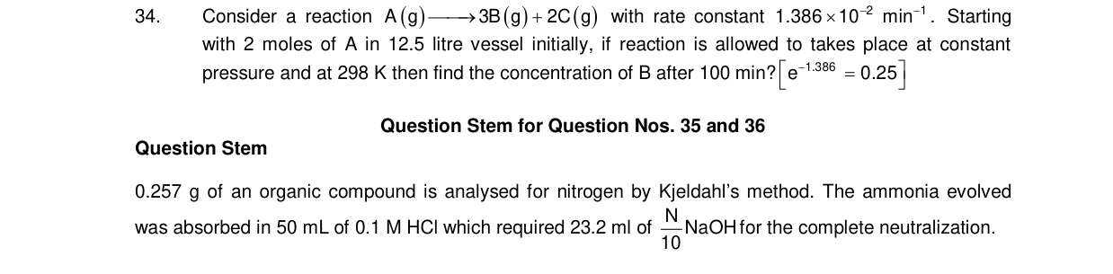 Chemistry diagram for: See image