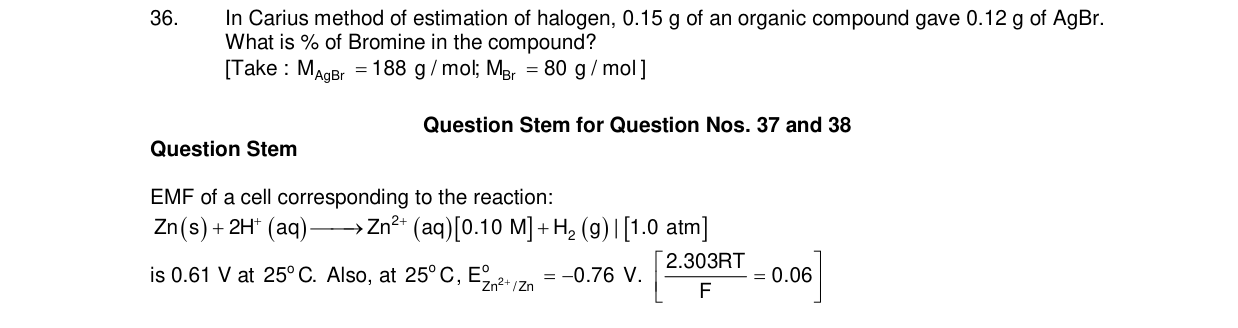 Chemistry diagram for: See image