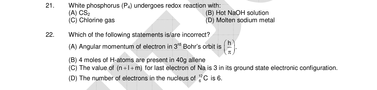 Chemistry diagram for: See image