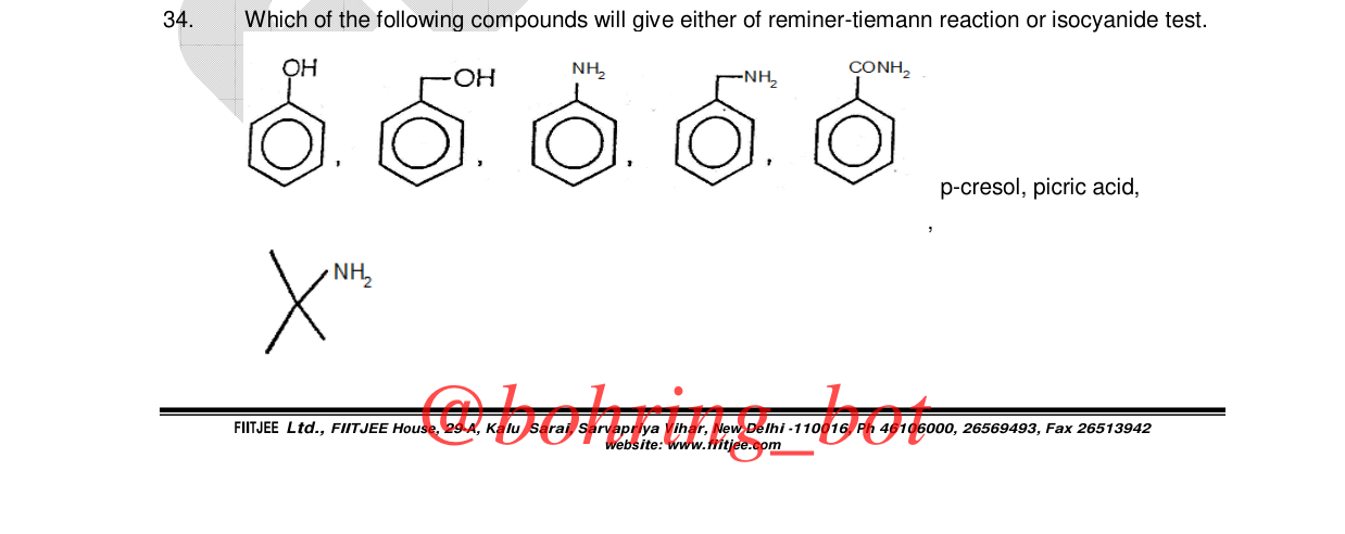 Chemistry diagram for: See image