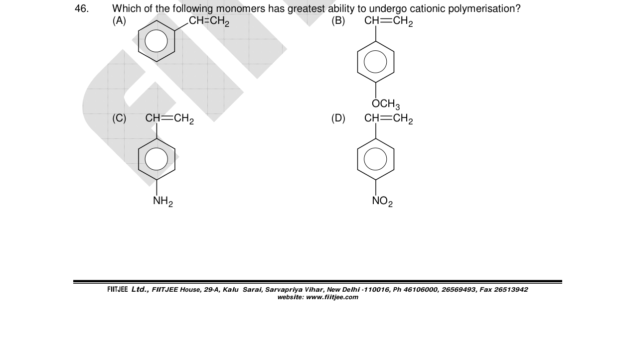 Chemistry diagram for: See image