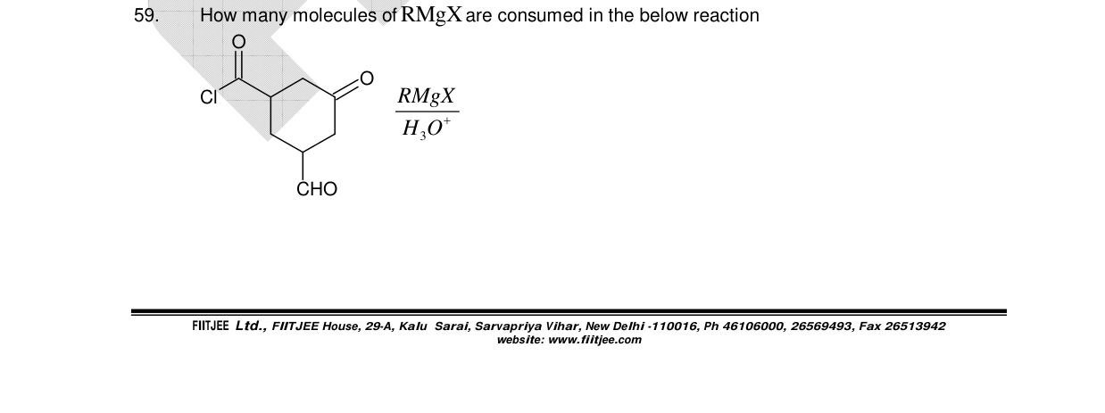 Chemistry diagram for: See image
